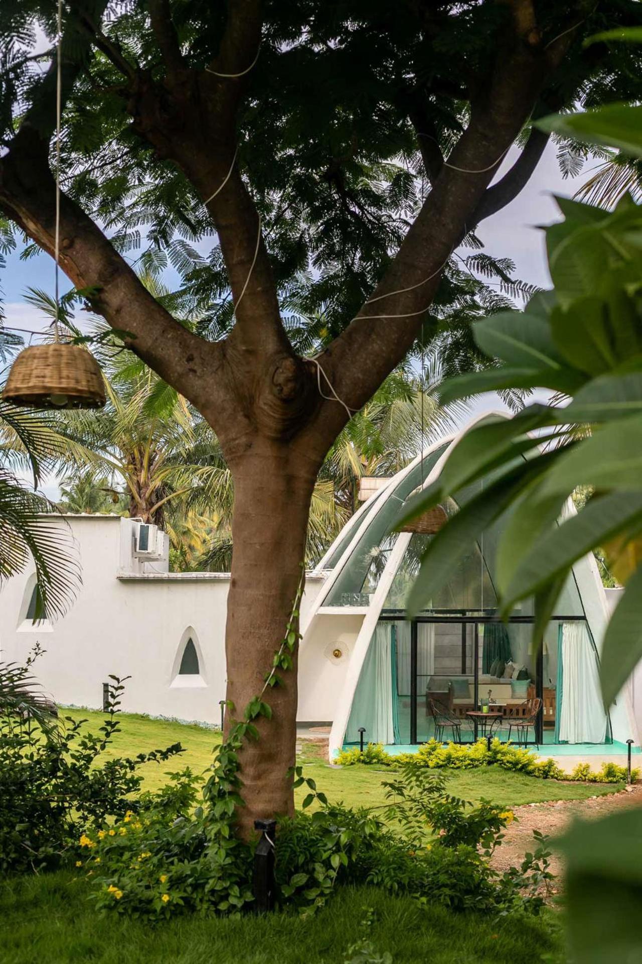 Stayvista At Shwaas Mysore With Private Pool Exterior foto